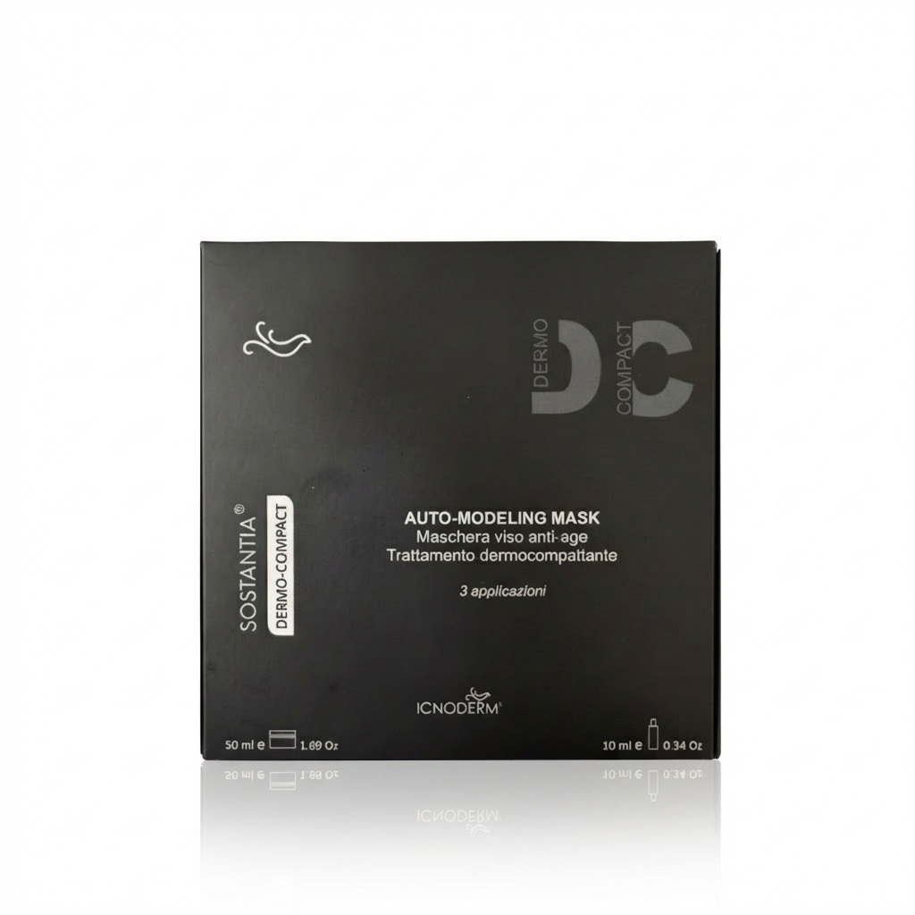 Maschera Viso Anti-Age con Alghe Marine + Attivatore | SOSTANTIA Dermo-Compact