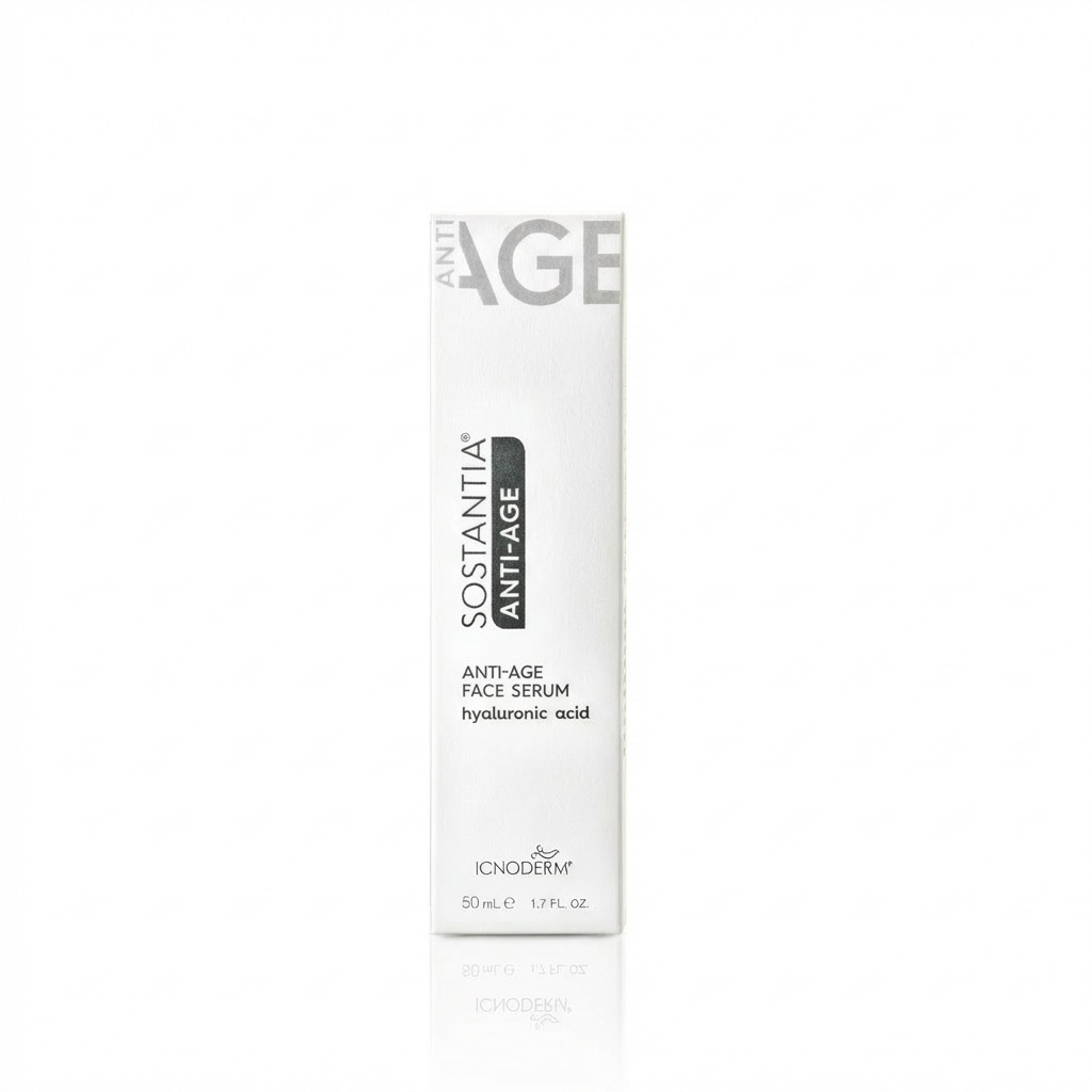 Anti-aging facial serum with hyaluronic acid