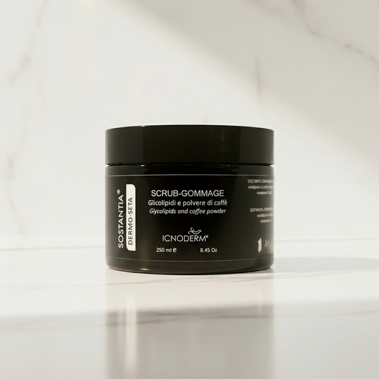 Exfoliating Scrub with Glycolipids and Coffee Powder