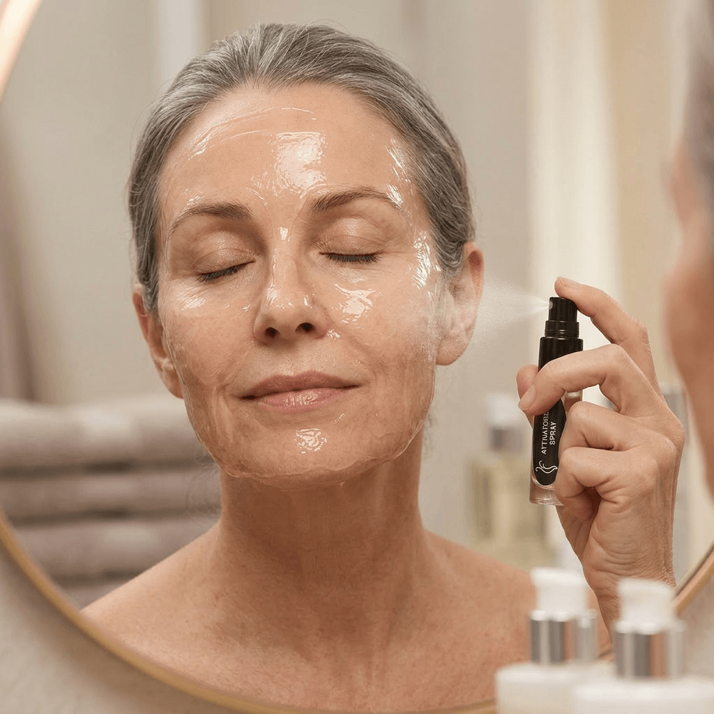 Anti-Aging Face Mask with Marine Algae + Activator