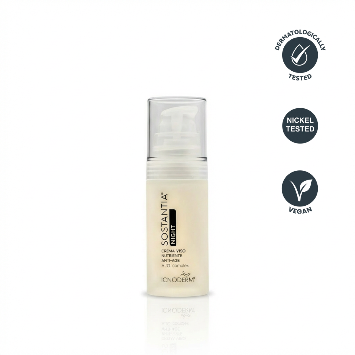 Crema Viso Notte Anti-Age e Nutriente | SOSTANTIA Night