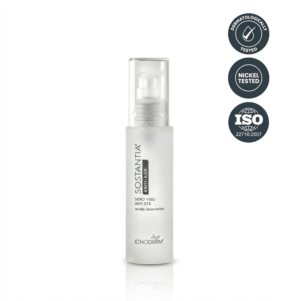 Siero Viso Antiage | SOSTANTIA Anti-age con Acido Ialuronico