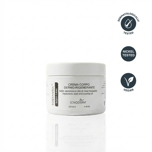 Crema Corpo Idratante con Acido Ialuronico e Rosa Mosqueta | SOSTANTIA Body-Care