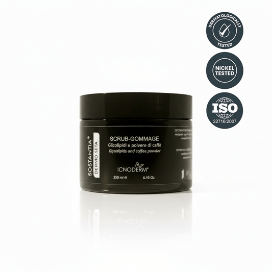 Exfoliating Scrub with Glycolipids and Coffee Powder 