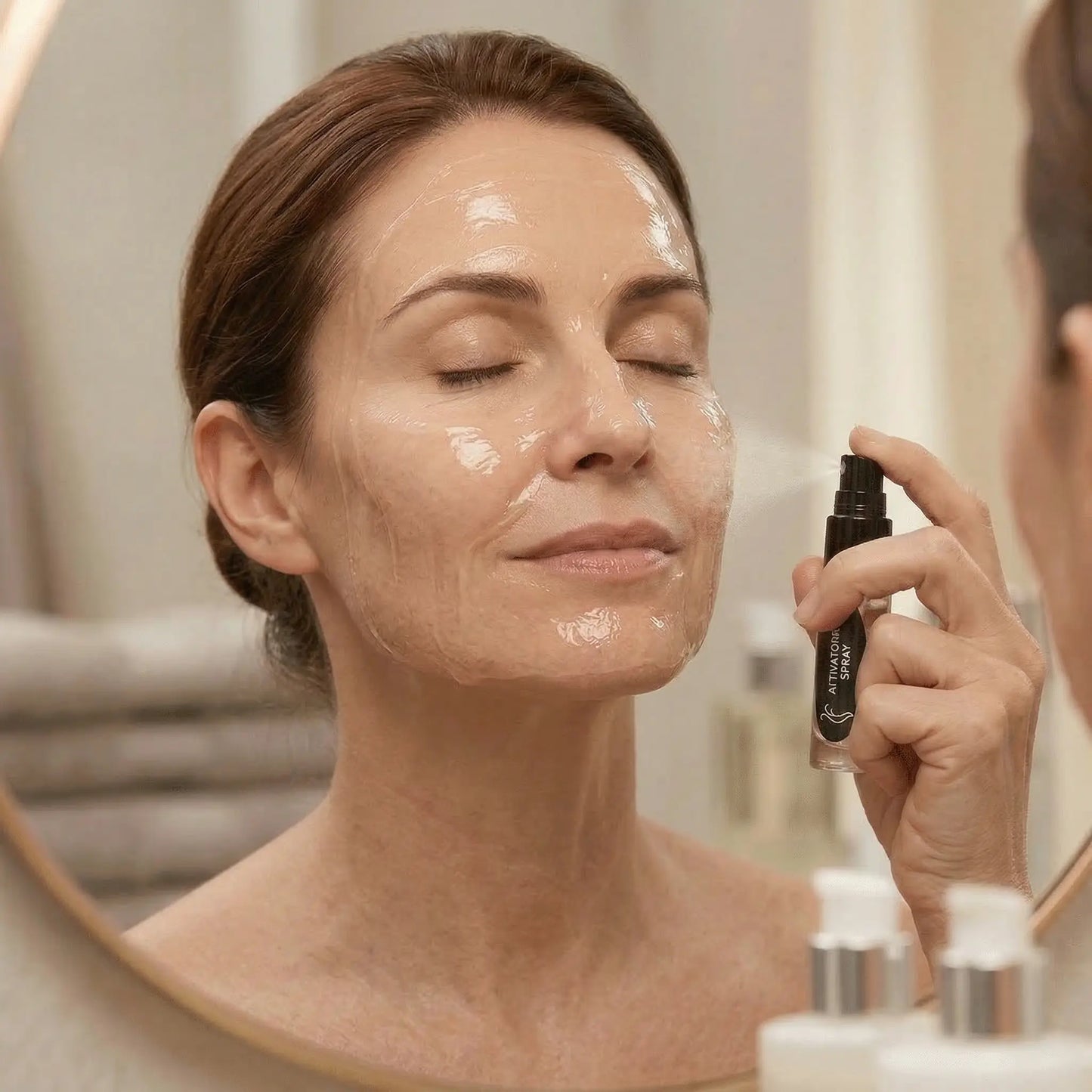 Anti-Aging Face Mask with Marine Algae + Activator 
